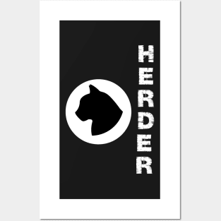 Cat Herder Posters and Art